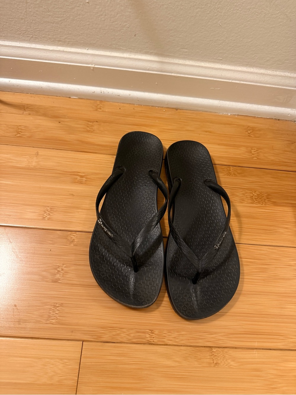Ipanema Black Women's Flip Flop Sandals